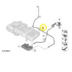 Tubo Mangueira Combustivel BMW X1 M Sport U11 2023 a 2026 - Imagem 2