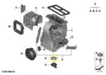Anel Vedaçao Escoamento Condesaçao Bmw X1 U11 2023 a 2026 - Imagem 2
