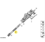 Cruzeta Coluna Direçao Bmw X1 U11 2023 2024 2025 2026 Oem - Imagem 2