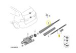 Braço Haste Limpador Bmw X1 M Sport U11 2023 a 2026 Traseiro - Imagem 2