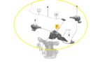 Fechadura Trava Capo Porsche Macan 4S Eletric 2025 2026 Oem - Imagem 2