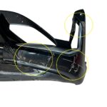 Moldura Parachoque Bmw X1 U11 2023 2024 2025 Dianteira Esq - Imagem 2