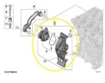 Carcaça Bomba Agua Motor Bmw X1 U11 2.0 B48 2023 2024 2026 - Imagem 2