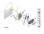 Fechadura Trava Porta Bmw X1 U11 2023 2024 a 2026 Diant Esq - Imagem 2