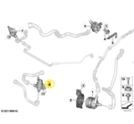 Bomba Agua Auxiliar Motor Bmw X1 M Sport U11 2023 2024 2026 - Imagem 2