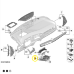 Acabamento Inf Coluna Direçao Bmw X1 U11 2023 2024 a 2026 - Imagem 2