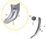 Acabamento Soleira Dianteira Bmw M3 Competition G80 2022 Esq - Imagem 2