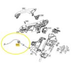 Cabo Maçaneta Porta Mercedes Benz A35 Amg 2019 a 2023 Tras - Imagem 2