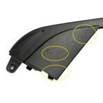 Moldura Arco Porta Dodge Ram 1500 Rebel 2021 2023 Diant Dir - Imagem 2