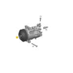 Compressor Ar Condicionado Mercedes Benz A35 Amg 2019 a 2023 - Imagem 2
