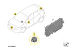 Camera Re Estacionamento Bmw X1 M Sport U11 2023 a 2026 Oem - Imagem 2