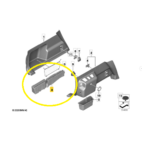 Isopor Porta Malas BMW X1 U11 2023 2024 2025 2026 Direito - Imagem 2