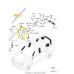 Acabamento Coluna B Land Rover Defender D300 2023 2024 Esq - Imagem 3