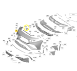 Sensor Estacionamento Mercedes Benz A35 Amg 2019 2023 Diant - Imagem 2