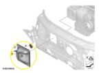 Grelha Duto Painel Corta Fogo Bmw X1 M Sport U11 2023 a 2026 - Imagem 2