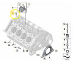 Sensor Temperatura Agua Motor Bmw M5 F90 S63 2017 2018 2019 - Imagem 2