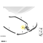 Acamento Vedaçao Capo Bmw X1 U11 2023 2024 2025 2026 Esquerd - Imagem 2
