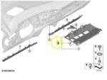 Acabamento Painel Inferior Bmw X1 U11 2023 a 2026 Esquerdo - Imagem 2