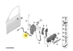 Cabo Fechadura Porta Bmw X1 M Sport U11 2023 a 2026 Dianteir - Imagem 2