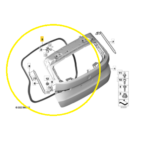 Borracha Tampa Porta Malas BMW X1 M Sport U11 2023 a 2026 - Imagem 2