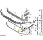 Suporte Alma Picareta Bmw X1 U11 2023 24 2025 Dianteiro Esq - Imagem 2
