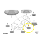Luz Cortesia Pes Painel BMW X1 M Sport U11 2023 2024 a 2026 - Imagem 2