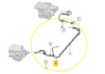 Chicote Bateria Alta Tensao Porsche Macan 4S Eletric 2025 26 - Imagem 2