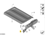 Acabamento Bagagito Porta Malas Bmw X1 U11 2023 A 2026 Dir - Imagem 2