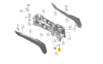 Suporte Reforço Console Central Porsche Macan 4S Ev 2025 26 - Imagem 2