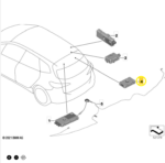 Modulo Amplificador Antena Bmw X1 U11 2023 2024 2025 2026 - Imagem 2