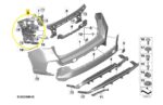 Suporte Guia Parachoque Bmw X1 U11 2023 a 2026 Tras Esquerdo - Imagem 2