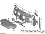 Acabamento Vedaçao Paralama Bmw X1 U11 2023 24 2025 2026 Esq - Imagem 2