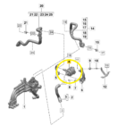 Bomba Agua Auxiliar Motor Porsche Macan 4S Eletric 2025 2026 - Imagem 2
