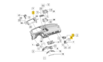 Difusor Ar Painel Porsche Macan 4S Eletric 2025 2026 Direito - Imagem 2