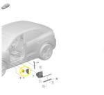 Tampa Caixa Fusivel Porsche Macan 4S Ev 2025 2026 Original - Imagem 2