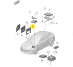 Modulo Injeçao Motor Ecu Porsche Macan 4S Ev 2025 2026 Oem - Imagem 2