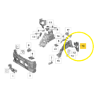 Isolamento Parede Corta Fogo Porsche Macan 4S 2025 2026 Esq - Imagem 2