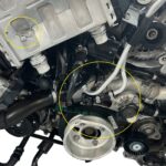Motor Parcial Bmw M5 M6 S63B44 TU  2014 A 2018 Base troca - Imagem 2
