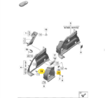 Gancho Rede Porta Malas Porsche Macan 4S Ev 2025 2026 Oem - Imagem 2