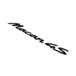 Emblema Escrita Macan 4S Tampa Tras Porsche Macan 4S Ev 2026 - Imagem 8