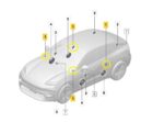 Tweeter Alto Falante Forro Porta Porsche Macan 4S EV 2025 - Imagem 2