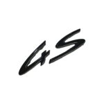 Emblema Escrita Macan 4S Tampa Tras Porsche Macan 4S Ev 2026 - Imagem 4