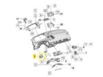 Difusor Ar Painel Porsche Macan 4S Eletric 2025 2026 Esquerd - Imagem 2
