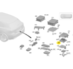 Modulo Amplificador Som Mercedes Benz A35 Amg 2019 a 2023 - Imagem 2