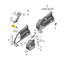 Suporte Reforço Painel Porsche Macan 4S Ev 2025 26 Tras Esq - Imagem 2