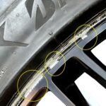 Roda  Porsche Macan 4s 2024 2025 Aro 22 Traseira Original - Imagem 2