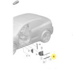 Acabamento Soleira Porsche Macan 4S 2025 2026 Dianteiro Esq - Imagem 2