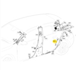 Acabamento Moldura Soleira Mercedes Benz A35 Amg 22 Tras Dir - Imagem 2