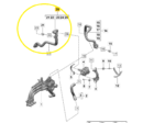Tubo Mangueira Agua Motor Porsche Macan 4S Ev 25 2026 Oem - Imagem 2