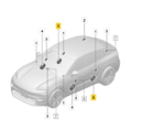 Alto Falante Woofer Porsche Macan 4S Ev 2025 2026 Traseiro - Imagem 2